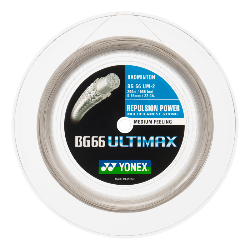 Yonex BG 66 Ultimax Badminton String Reel -- 200m – Digi Sports Yonex BG 66 Ultimax Badminton String Reel -- 200m – Digi Sports
