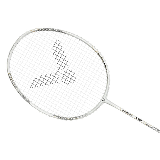 Victor AuraSpeed Syn Racket - Glossy Silver