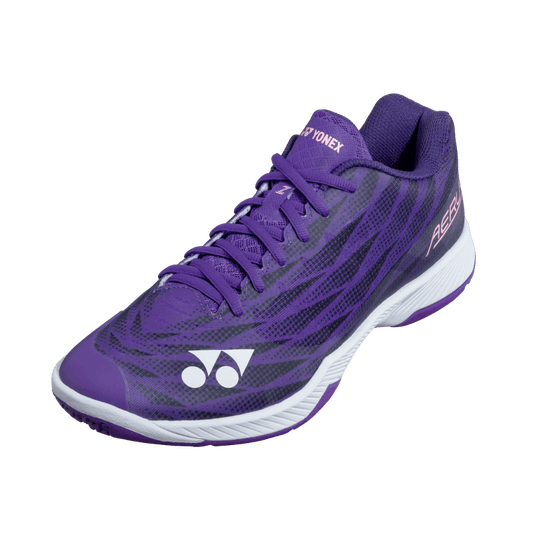 Side View - Yonex Power Cushion Aerus Z Women Grape Badminton Shoes