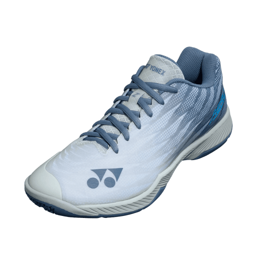 Side View - Yonex Power Cushion Aerus Z Men Blue Gray Badminton Shoes