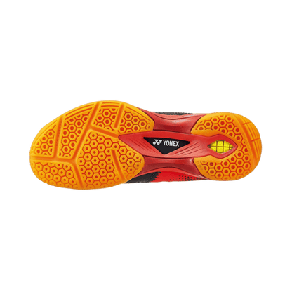 Sole View - Yonex Power Cushion Eclipsion X Black/Red Badminton Shoes